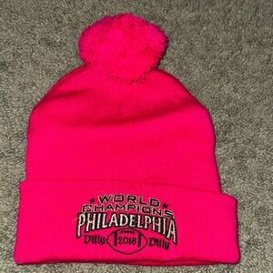 Philadelphia Eagles Pink Beanie